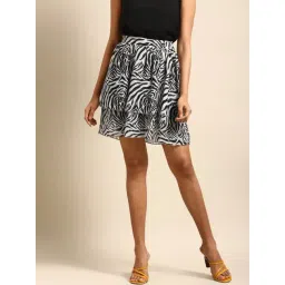 DODO & MOA White Printed Skirt-picture-14