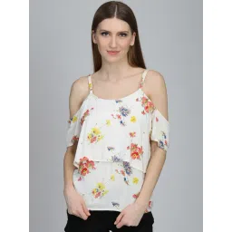 DODO & MOA White Printed Top-picture-14
