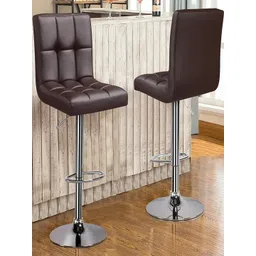 DOE BUCK Adjustable Leatherette Bar Stool Chair-picture-53