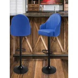 DOE BUCK Blue Adjustable Bar Chair-picture-52