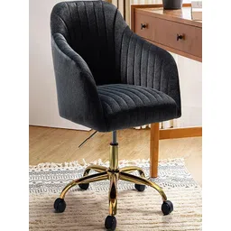 Doe Buck Velvet Finish Adjustable Office Chair-picture-26