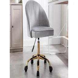 Doe Buck Velvet Finish Adjustable Office Chair-picture-28