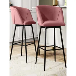 DOE BUCK Velvet Upholstered Bar Stool-picture-21