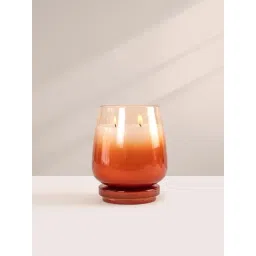 Doft Cosmic Hues Orange Soy Wax Jar Candle with Lid (Medium)-picture-39