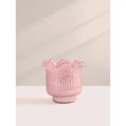 Doft Flower Cut Pink Soy Wax Votive Candle-picture-11