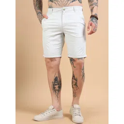 Dogi Verg Men Slim Fit Low-Rise Cotton Chino Shorts-picture-19