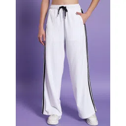 Dogman Women Relaxed-Fit Mid-Rise Wide Leg Sports Track Pant-picture-27