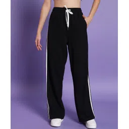dogman Women Solid Black Track Pants-picture-15
