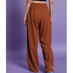dogman Women Solid Brown Track Pants image 2