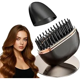 DOKMOE Mini Wireless Hair Straight Comb, Portable Cordless Hair Straightening Brush for Women, Fast Heating Ceramic Coated Hairs Comb, Rechargeable, Lightweight & Travel-Friendly Styling Tool-picture-50