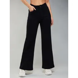 DOLCE CRUDO Black Relaxed Fit High Rise Jeans-picture-28