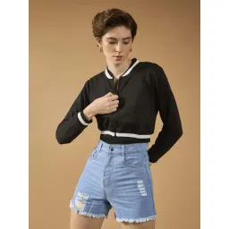 Dolce Crudo Black Relaxed Fit Jacket-picture-10