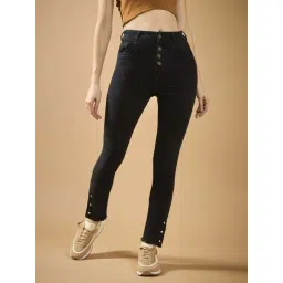 Dolce Crudo Black Skinny Fit Jeans-picture-48