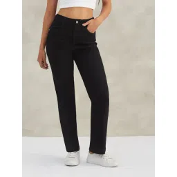 Dolce Crudo Black Straigh Fit Jeans-picture-24