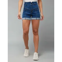 Dolce Crudo Blue Relaxed Fit Shorts-picture-19