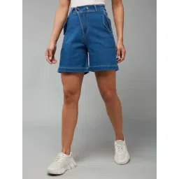 Dolce Crudo Blue Relaxed Fit Shorts-picture-38