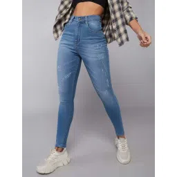 Dolce Crudo Blue Skinny Distressed Jeans-picture-35