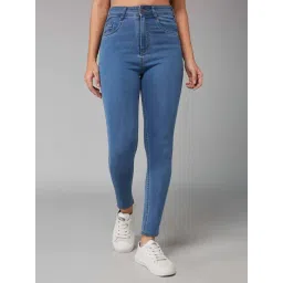 Dolce Crudo Blue Skinny Fit Jeans-image-17