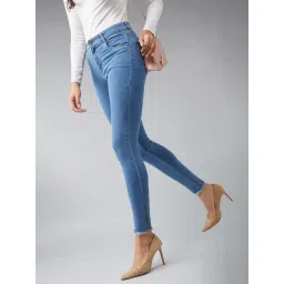 DOLCE CRUDO Blue Skinny Fit Jeans-picture-32
