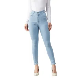 DOLCE CRUDO Light Blue Skinny Fit Jeans-picture-41