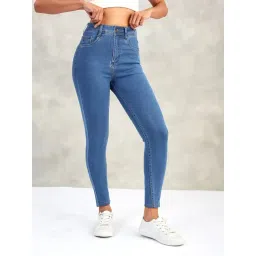 Dolce Crudo Navy Blue Flare Fit Jeans-picture-44