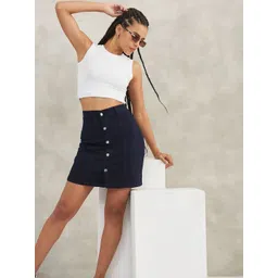 DOLCE CRUDO Pencil Mini Skirt-picture-30