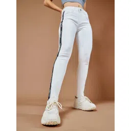 Dolce Crudo White Skinny Fit Jeans-picture-36