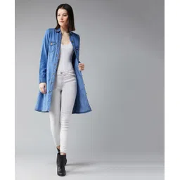 dolce crudo Women Relaxed Fit Fit Solid Spread Collar Casual Shirt-picture-17