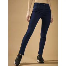 DOLCE CRUDO Women Skinny Fit Stretchable Jeans-picture-40
