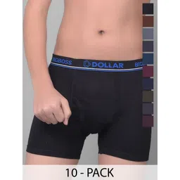 Dollar Bigboss Boys Pack Of 10 Assorted Trunks MBKTR-03-LONG-PO10-picture-29