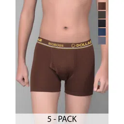 Dollar Bigboss Boys Pack Of 5 Assorted Cotton TrunksMBKTR-03-LONG-PO5-CO3-picture-44