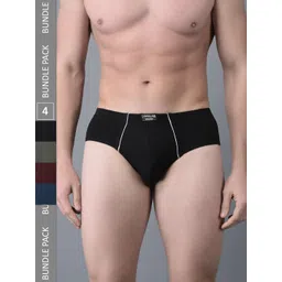 Dollar Bigboss Men Pack Of 4 Assorted Anti Odor Cotton Basic Briefs MBBR-03-MDSUE-PO2-CO1-picture-35