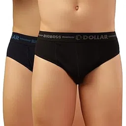 dollar bigboss Men's Cotton Blend Modern Regular Fit Solid Brief-picture-33