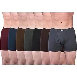 dollar bigboss Men's Solid Cotton Trunk (Colour May Vary)-picture-24