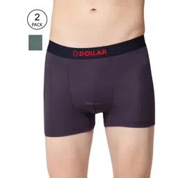 Dollar Bigboss Men's Solid Pack of 2 Micro Modal Trendy Trunk MBTR-13-TRENDYPLN-PO2-CO2-picture-33