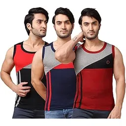 dollar bigboss Men's Solid Regular Fit Gym Vest-picture-30