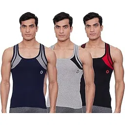 dollar bigboss Men's Solid Regular Fit Gym Vest-picture-16