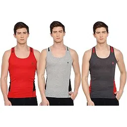 dollar bigboss Men's Solid Regular Fit Gym Vest-picture-41