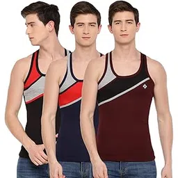 dollar bigboss Men's Solid Regular Fit Gym Vest-picture-13