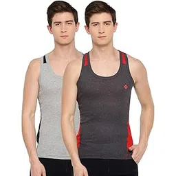 dollar bigboss Men's Solid Regular Fit Gym Vest-picture-27