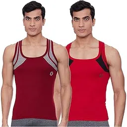 dollar bigboss Men's Solid Regular Fit Gym Vest-picture-35