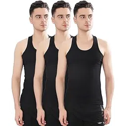 dollar bigboss Men's Solid Regular Fit Vest-picture-39