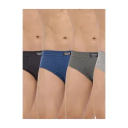 Dollar Bigboss Multicolor Solid Briefs (Pack of 5)-picture-32