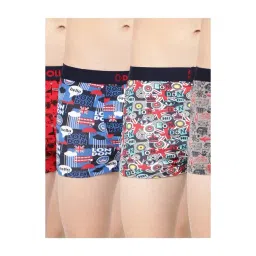 Dollar Bigboss Multicolor Solid Trunks (Pack of 5)-picture-35