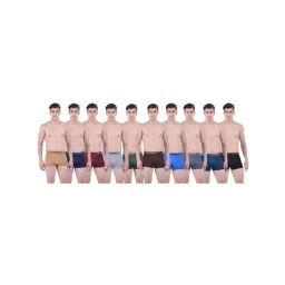 Dollar Bigboss Multicolored Cotton Mini Fit Trunks (Pack of 10)-picture-18