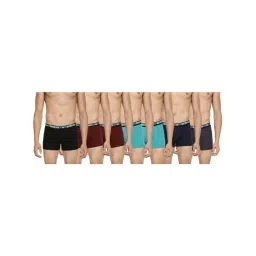 Dollar Bigboss Multicolored Cotton Regular Fit Trunks (Pack of 7)-picture-28