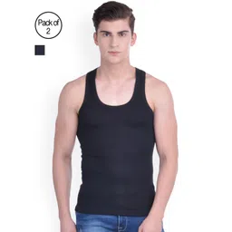 Dollar Bigboss Pack of 2 Cotton Innerwear Vests MDVE-04-R1-PO2-picture-31