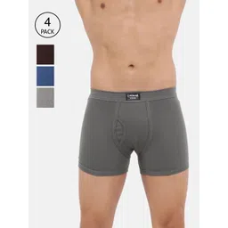 Dollar Bigboss Pack of 4 Assorted Spandex Integrated Cotton Trunks MBTR-11-LYCRATRNK-PO4-picture-19