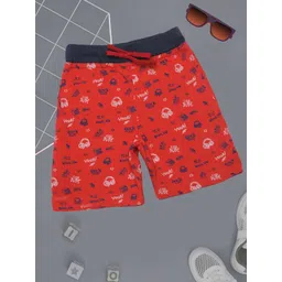 Dollar Champion Kidswear Boys Pack of 2  Printed Bermuda Shorts-picture-33