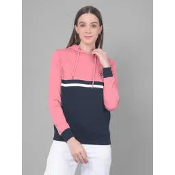 Dollar Apricot Colorblock Hoodie-picture-14